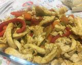 Foto del paso 11 de la receta Pollo de fajitas al curry para cena con amigos 🎉💃🏻🕺