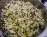 पत्ता गोभी मटर की सब्जी(Patta gobhi matar ki recipe in hindi) रेसिपी चरण 6 फोटो