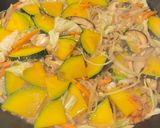 Fried Rice Vermicelli with Pumpkin 南瓜炒米粉的食譜步驟4照片