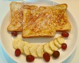 รูปขั้นตอนการทำที่ 3 ของ French toast แบบง่ายๆ และเร็วมาก