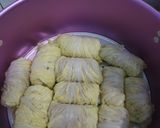 Foto langkah ke 4 dari resep Sawi Gulung isi Ayam.