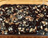 A picture of step 9 of No Bake Coffee cum Dark Chocolate Brownie Bites.