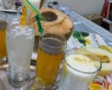 A picture of step 19 of Summer Coolers :Musk Melon Crush Coconut Lemonade Jaggery Cooler.