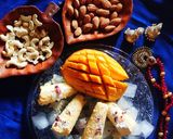 A picture of step 2 of Mango Kesar Malai Kulfi.