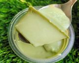 Foto langkah ke 4 dari resep Puding Lumer Matcha (3 bahan).