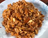 รูปขั้นตอนการทำที่ 1 ของ ข้าวผัดกุ้งแห้งไข่กุ้ง