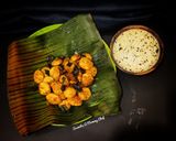 A picture of step 7 of Spicy masala button idlis with chutney.