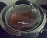 A picture of step 5 of Wheat Chocolate Cake.