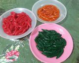 Foto langkah ke 5 dari resep Cenil merah, kuning, ijo 😁😁.