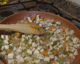 Foto del paso 4 de la receta: Pascualina de pollo y verduras😋🧅🥕🥬