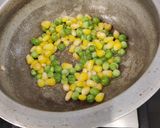 A picture of step 4 of Cheesy Veggie Moong Waffle Bites.