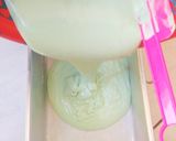 Foto langkah ke 5 dari resep Bolu Gulung Pandan Kukus (Lembuttt Banget, Irit 2 Telur) ✨.