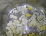 A picture of step 1 of Broccoli soup.