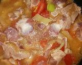 Csípős pörkölt csirke zúzával és májjal recept fázis 2 fotója