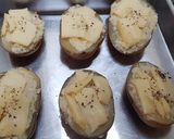 Foto langkah ke 6 dari resep Kentang panggang ayam mozarella.