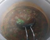A picture of step 2 of Veg Chinese Soup.