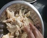 A picture of step 2 of Almonds filled brown bread gulaab jaamun.