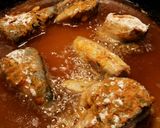 Foto del paso 15 de la receta Caballas fritas con majado imperial, y guindillas