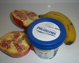 Foto del paso 1 de la receta: Granada con mousse de queso y plátano