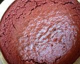 A picture of step 7 of Red velvet sliced cake.