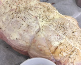 Foto del paso 4 de la receta: Pechuga de pavo rellena y salsa gravy