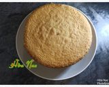A picture of step 4 of Coloured Rosettes cake.
