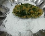 A picture of step 7 of Poha and Palak Rolls.