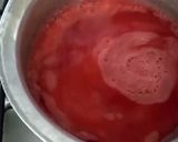 A picture of step 5 of Custard trifle.
