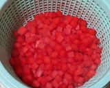 Foto langkah ke 1 dari resep Es Merah Delima.