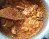A picture of step 5 of Butter chicken (packet masala).