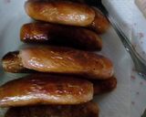 A picture of step 1 of Fried rice and sausages#myuniquericecontest.