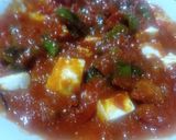 Foto del paso 3 de la receta: Fritada de pimientos con salchicha y queso de cabra fresco