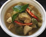 รูปขั้นตอนการทำที่ 3 ของ แกงเขียวหวานอกไก่สูตรคลีน