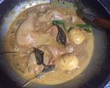 Foto langkah ke 3 dari resep Rendang Ayam dan Telur.