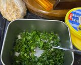 Hình bước làm 2 của món Hàu nướng mỡ hành bằng nồi chiên không dầu