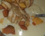 A picture of step 2 of Sabu Dana fruit caster .