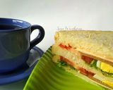 Foto langkah ke 4 dari resep Double Sandwich.
