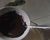Foto langkah ke 4 dari resep Steamed chocolate chesee cake.