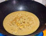 A picture of step 7 of Ada Pradhaman.