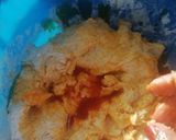 A picture of step 3 of Carrot chapati#my favorite Easter dish#4 week challenge.