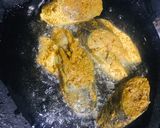 A picture of step 6 of Tawa fish fry.