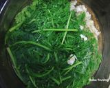 Hình bước làm 3 của món Canh Rau Tần Ô(Cải Cúc) Nấu Tôm