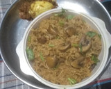 ஸ்டீட் புட் ஸ்டைல் காளான் பிரியாணி ரெசிபி ஸ்டேப் 9 புகைப்படம்