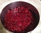 Une image de l'étape 1 de Entremet marron cerise.
