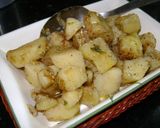Foto del paso 4 de la receta: Merluza en salsa de cola y cubos de papa al jenjibre