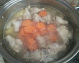 รูปขั้นตอนการทำที่ 3 ของ ซุปไก่มันฝรั่ง