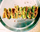 A picture of step 2 of Healthy tasty bharava bitter gourd sabji.
