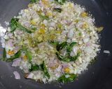 A picture of step 2 of Dal palak/ dal with spinach.