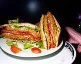  Sandwich Chicken & Tempe #Ketopad_Cp_Apaaja #Pekaninspirasi langkah memasak 19 foto