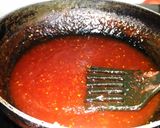 A picture of step 2 of Tomato jam.